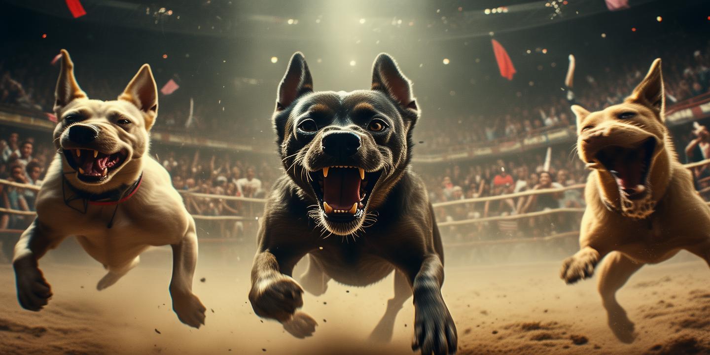 《热血沸腾!<strong>斗狗比赛直播</strong>,带你领略犬界风采》