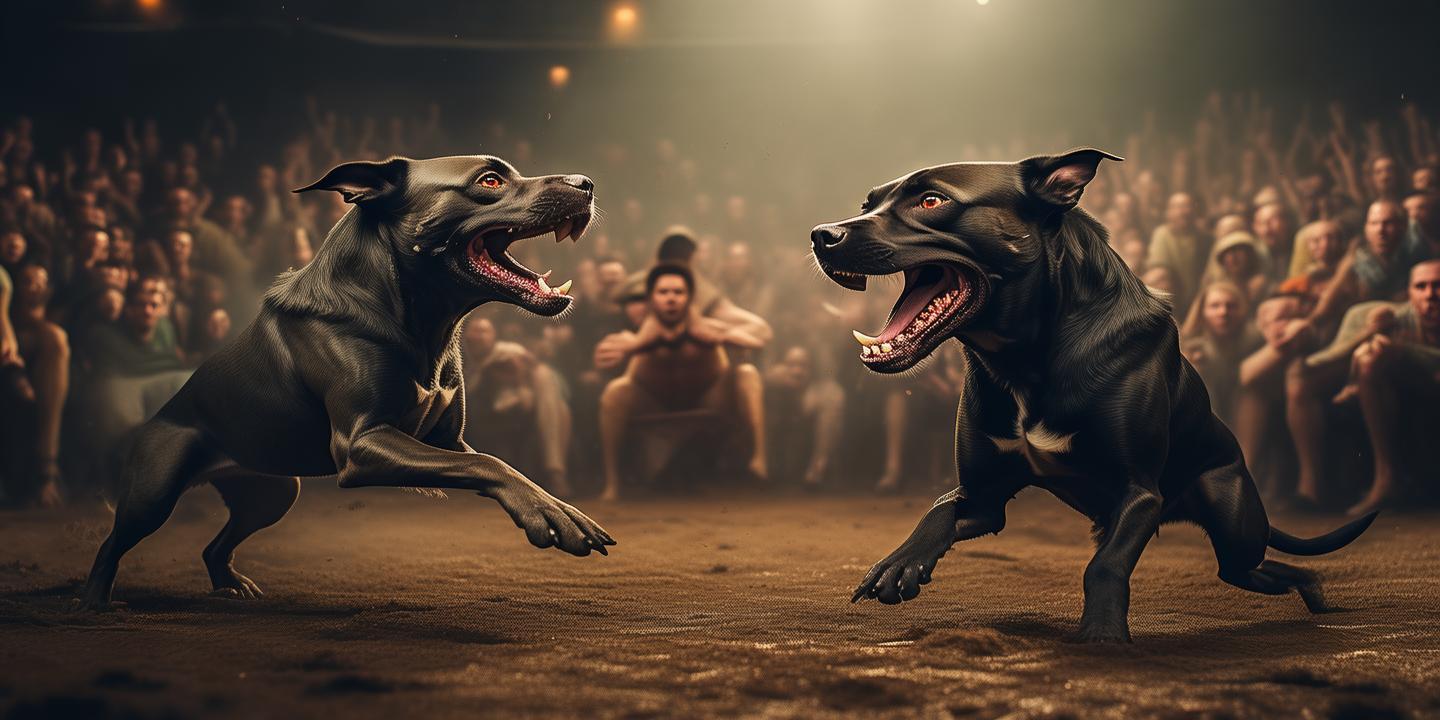 《激情四溢!<strong>斗狗比赛直播</strong>,带你领略犬界的巅峰对决!》