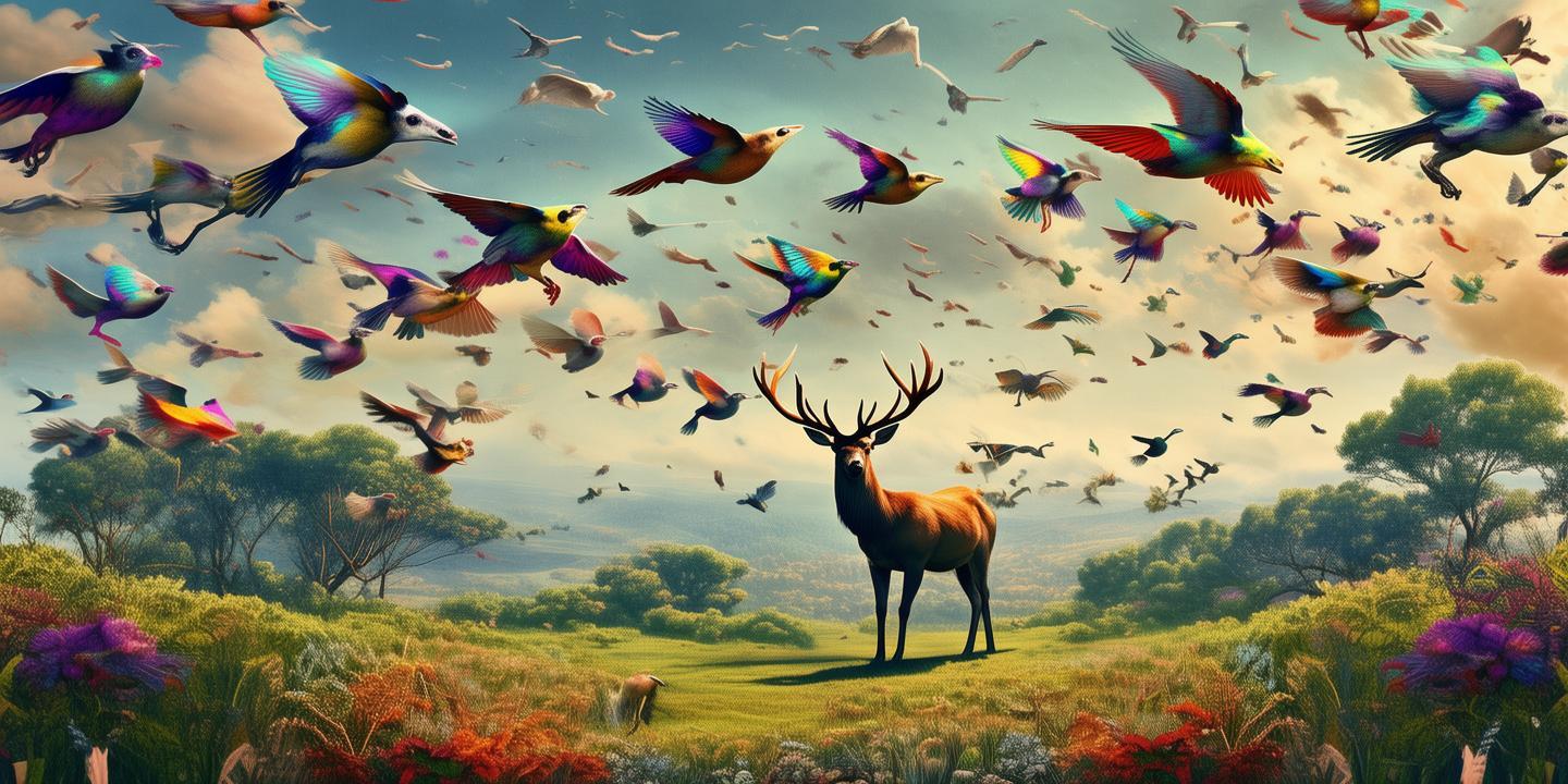 <strong>飞禽走兽</strong>:大自然的生灵画卷